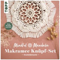 Mindful Mandala - Makramee-Knüpf-Set "Wandbehang" von Topp