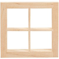 Miniatur Fenster quadratisch "breite Tiefe" von HobbyFun