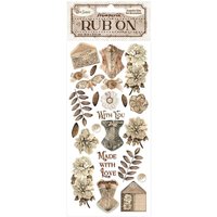 Rub On Transferfolie "Old Lace" - Corsets von Stamperia