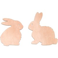 Streuteile "Hase mit Magnet" von Beige