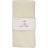 Tüll-Zuschnitt, 3 Meter - Creme von Beige