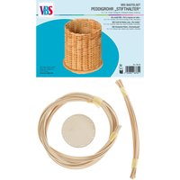 VBS Bastelset Peddigrohr "Stiftehalter" von Beige