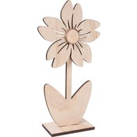 VBS Holz-Blume "Nancy" von Beige