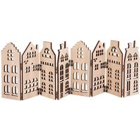 VBS Holz-Silhouette "Skyline" von Beige