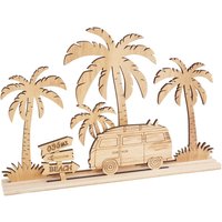 VBS Holz-Steckmotiv "Campingurlaub" von Beige