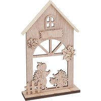 VBS Holz-Steckmotiv "Igelhaus" von Beige