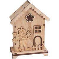 VBS Holzbausatz Haus "Frühlingsbote" von Beige