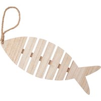 VBS Schild Fisch "Strandliebe" von Beige