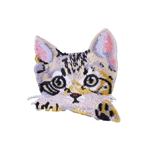 Dekorative Katzen Stoffflächen Halloween Kostüm Patches Stickereien Für Kreative Kleidungsideen von Beimus