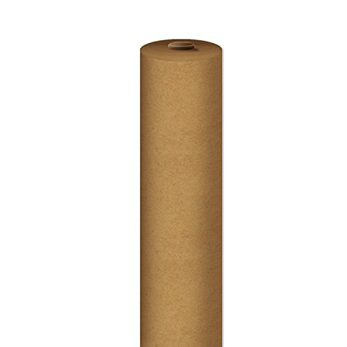 Beistle 59923 Kraft Tisch Rolle, 61 cm X 100, Papier, braun von Beistle