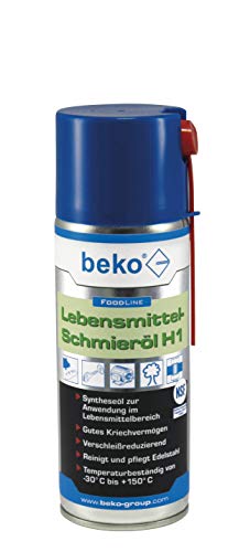 beko FoodLine Lebensmittel-Schmieröl H1 400 ml 298 7 400 von beko