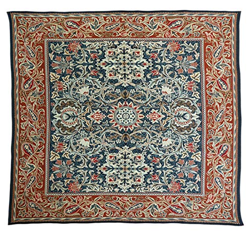 Belgian Tapestries gewebte Decke, Tischdecke Gobelin William Morris Essex 145 x 155cm von Belgian Tapestries