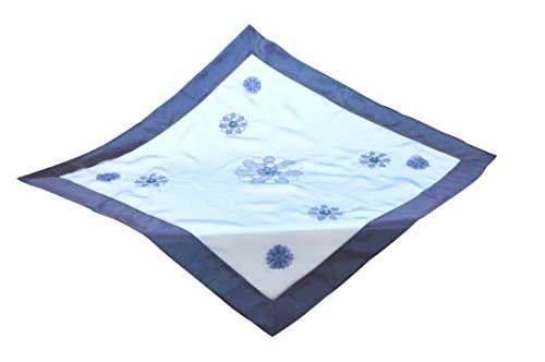 Bellanda Tischdecke, Polyamide, 50% Polyester, blau, 85x85 cm von Bellanda