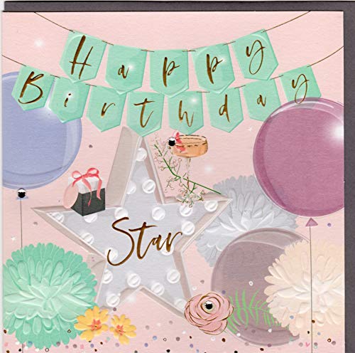 Belly Button Birthday (Star and Balloons) von Belly Button Designs