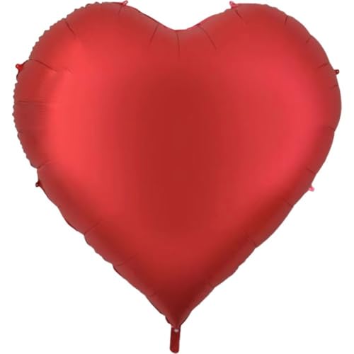 Herzförmiger Ballon Aus Aluminiumfolie, Großer Valentinstag-Ballon, Party-Shooting-Requisite Für Hochzeit, Verlobung, Jahrestag von Bemvp