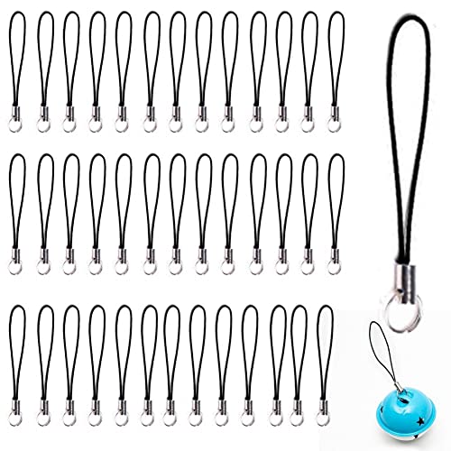 Bemvp Split Ring Lanyard 50pcs Telefon Anhänger Kordel Lanyard Hanging Charm Accessoires Für DIY Craft USB Flash Drive Keyring von Bemvp