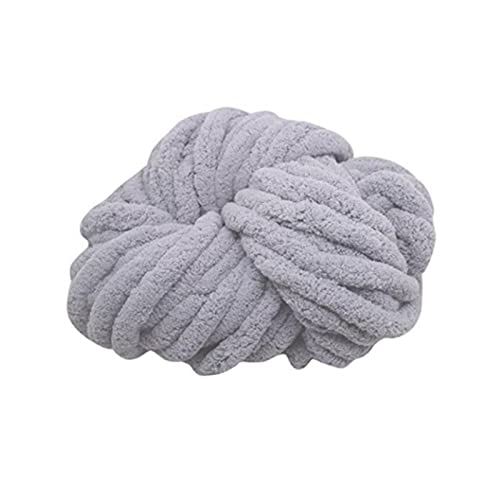 Benares Chenillegarn Chunky | Dickes Chenille Garn Zum Handstricken | Chenille Chunky Garn Grobgarn Deckengarn | Chenille-Garn Zum Stricken | Dicke Chenillegarn Für Teppiche, Decke, Mütze, Schal von Benares