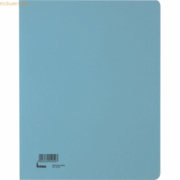 Bene Einschlagmappe A4 Karton 250g/qm blau von Bene