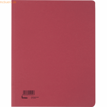 Bene Einschlagmappe A4 Karton 250g/qm rot von Bene