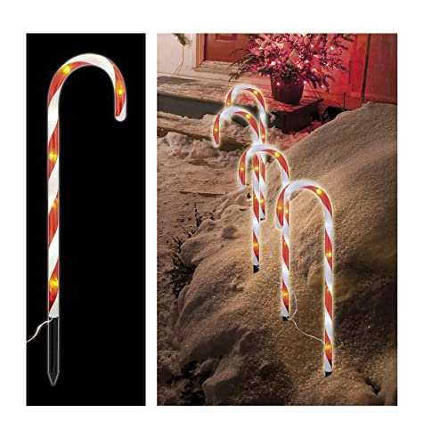 LED Lichterkette IP44 außen Zuckerstange Lichtschlauch Weihnachtsbeleuchtung von Benelando