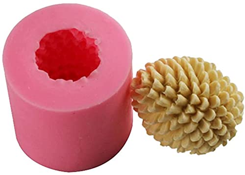 Benfa 3D-Silikonform für Kerzen, Seife, Fudge, Schokolade, Kuchendekoration von Benfa