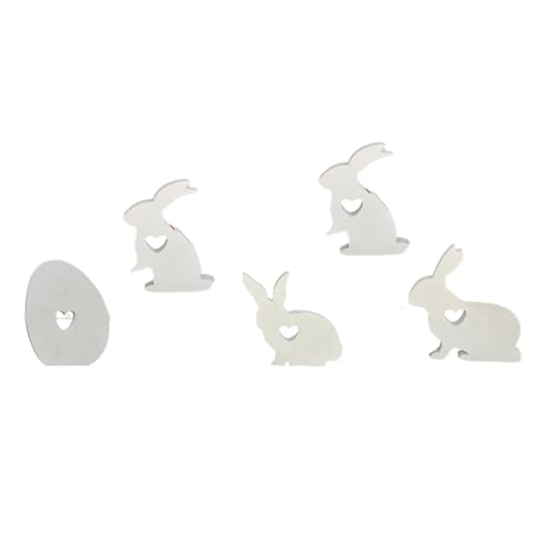 5 Stück Ostern Kaninchen Silikonformen Gießformen Silikonform Osterhase Silikonform Zum Gießen Ostern Hase 3d Hasen Kerzengießform Silikon Kerzen von Benyong