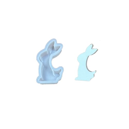 Benyong Silikonformen Gießformen Ostern Silikonform Hase Silikonform Ostern Silikon Gießform Giessform Silikon Silikon Gießform Gießform Silicone Mold Osterhase (Klein) von Benyong