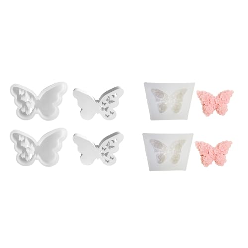 Gießform Schmetterling Silikonform Schmetterling Gießformen Schmetterling Gipsform Zum Gießen Schmetterling Kerzenhalter Kerzen Gipsformen Silikonformen Gießformen (C) von Benyong