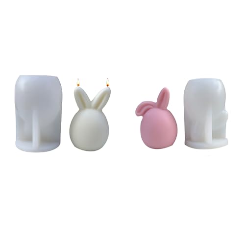 Ostern Kaninchen Silikonformen Gießformen Silikonform Osterhase Silikonform Zum Gießen Ostern Hase 3d Hasen Kerzengießform Silikon Kerzen (1) von Benyong