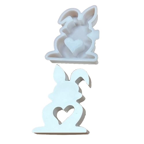 Silikonform Hase Silikonform Ostern Silikonformen Gießformen Ostern Silikon Gießform Giessform Silikon Silikon Gießform Gießform Silicone Mold Osterhase (Groß-1) von Benyong