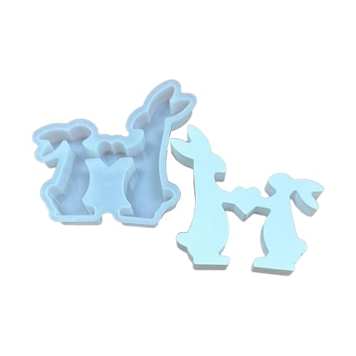 Silikonform Hase Silikonform Ostern Silikonformen Gießformen Ostern Silikon Gießform Giessform Silikon Silikon Gießform Gießform Silicone Mold Osterhase von Benyong