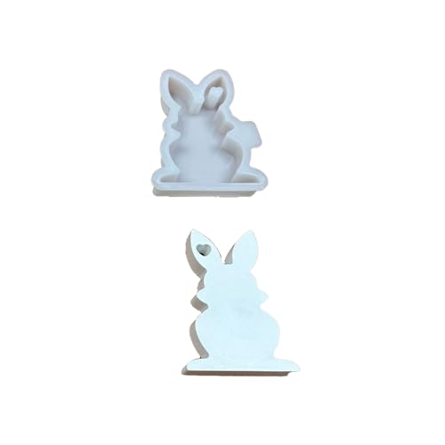 Silikonform Ostern Silikonformen Gießformen Ostern Silikonform Hase Silikon Gießform Giessform Silikon Silikon Gießform Gießform Silicone Mold Osterhase (Klein-2) von Benyong