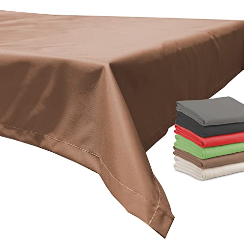 Beo Outdoor-Tischdecken Wasserabweisende, eckig, 130 x 230 cm, Sand von Beo