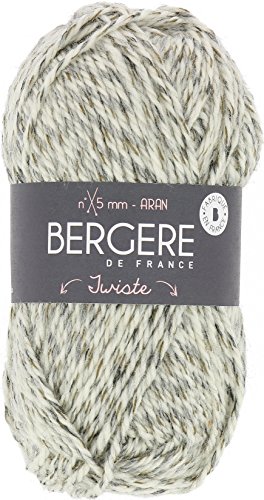 Bergere de France AmazonUkkitchen Twist Garn, Wolle, Wolle, grau, 15.24 x 6.35 x 0.076200000000000004 cm von Bergere de France