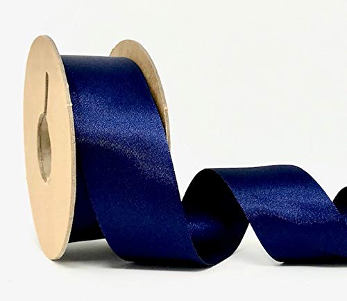 Berisfords NewLife Satinband, 100% recycelt, 35 mm, 13 Marineblau von Berisfords