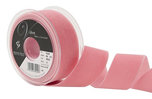 Berisfords Samtband, Dusty Rose, 10,2 x 4,5 x 10,2 cm von Berisfords