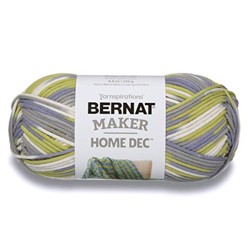 Bernat 291529 Maker Home Decor Garn, Baumwolle Nylon, Fliederzaun, 8 oz, 290 Meter von Bernat