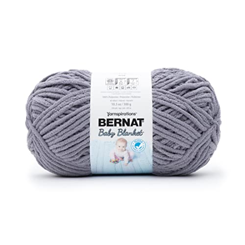 Bernat Babydecke BB Mountain Mist Garn – 1 Packung mit 300 g – Polyester – #6 Super Bulky – 220 Meter – Stricken/Häkeln von Bernat