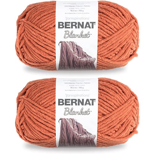 Bernat Blanket Big Ball Garn (2er-Pack) Pumpkin Spice 161110-10630 von Bernat