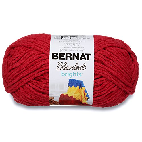 Bernat Blanket Brights, Sonstige, Race Car Red, 14.7 x 14.7 x 28.67 cm von Bernat