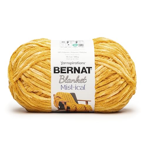 Bernat Blanket Mist-ical Sunshine 2 Pack mit 300 g Garn von Bernat