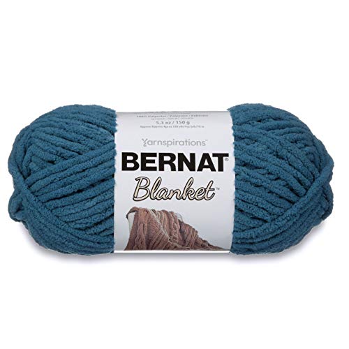 Super voluminöses Blanket-Garn von Bernat, 150 g, dunkles Blaugrün (Dark Teal) von Bernat