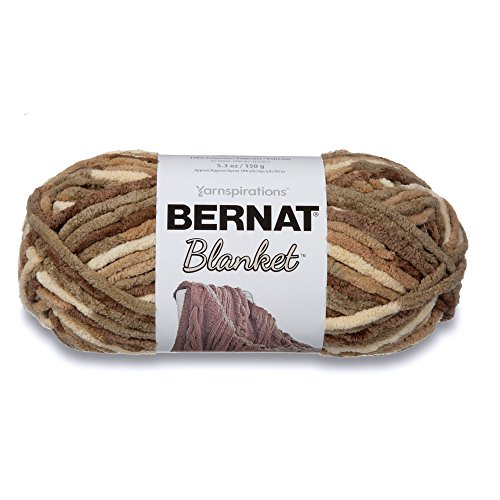 Bernat Blanket Super Bulky Garn, 150 g, Gauge 6 Super Bulky, Sonoma von Bernat