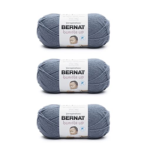 Bernat Garn, Polyester, Beluga, 3 Stück von Bernat