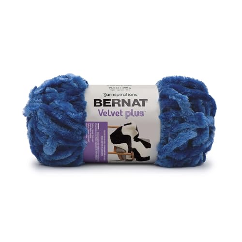 Bernat Garn Samt Plus BLU, Blazer Blau von Bernat