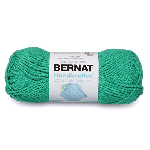 Bernat Handicrafter Cotton Garn, Sonstige, smaragdgrün, Small Ball, 73 von Bernat