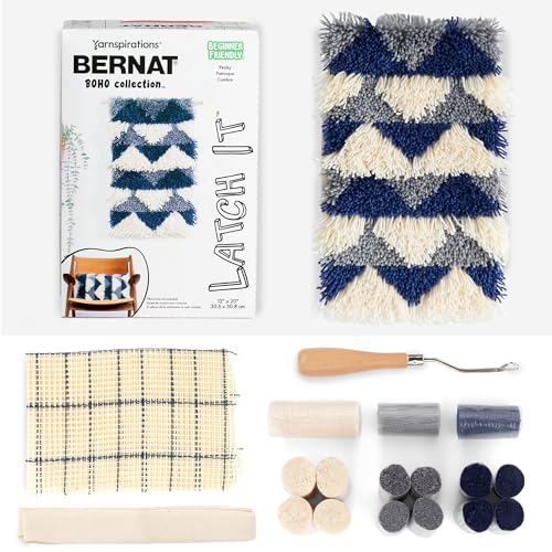 Bernat Latch It Boho Collection Peaky 1 Packung mit 30,5 x 50,8 cm, ideal für Kissen, Wandbehänge und mehr von Bernat