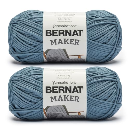 Bernat Maker-Garn, Stahlblau 2 von Bernat