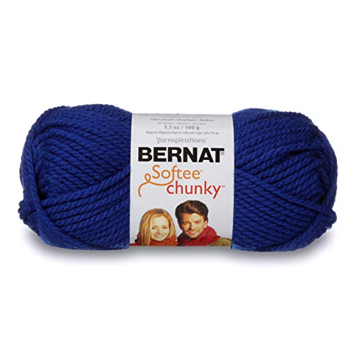 Bernat Softee Dickes Garnknäuel, 100°g, 3 Stück, königsblau, Einzelpackung Bernat Softee Dickes Garnknäuel, 100°g, 3 Stück, königsblau, Einzelpackung von Bernat