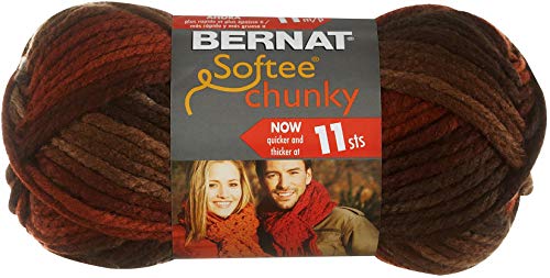 Bernat klein Acryl Softee Chunky Ball von Garn, Terra Cotta Mist von Bernat